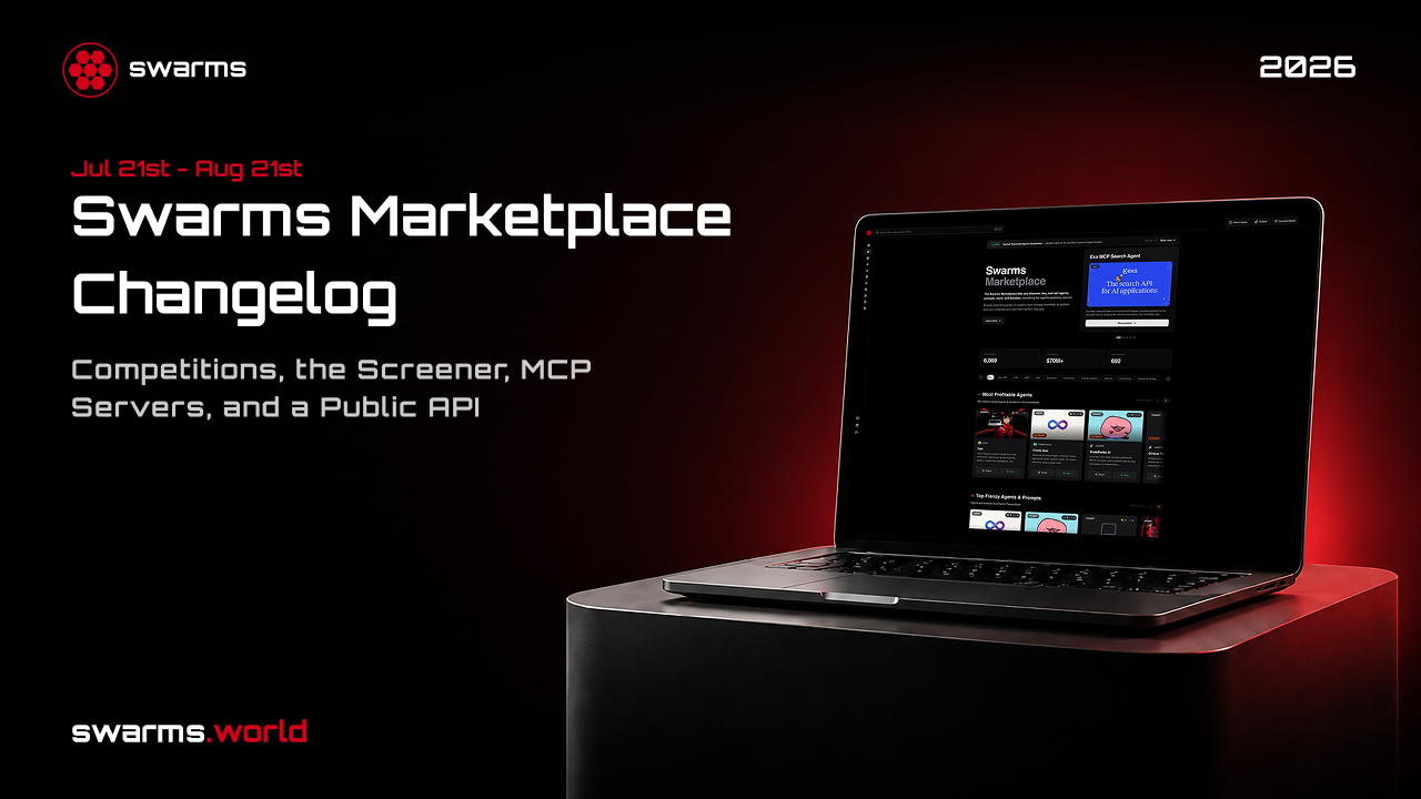 Swarms Marketplace 更新日志